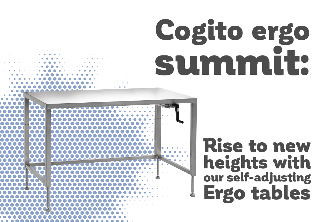 Cogito ergo summit: Rise to new heights with our self-adjusting Ergo tables