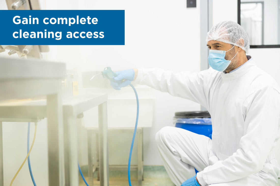 Exploring how mobile equipment can aid the cleaning process