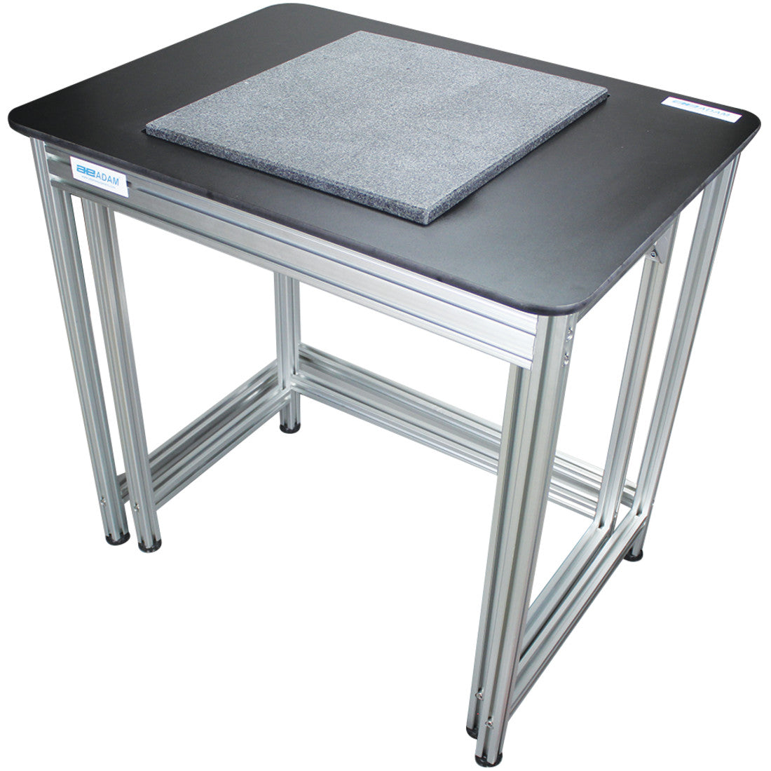 Adam anti-vibration balance table with granite platform