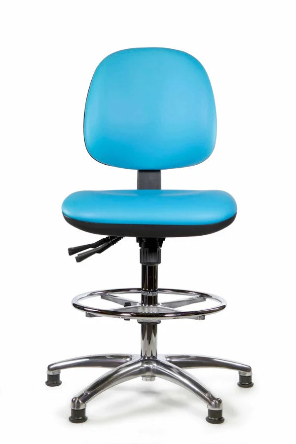 Anti-microbial vinyl chair
