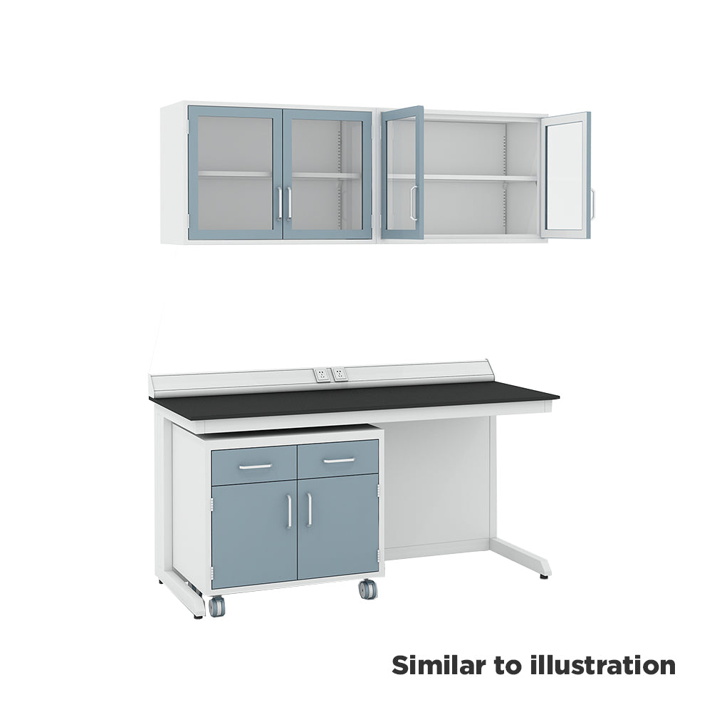 Laboratory modular cupboards
