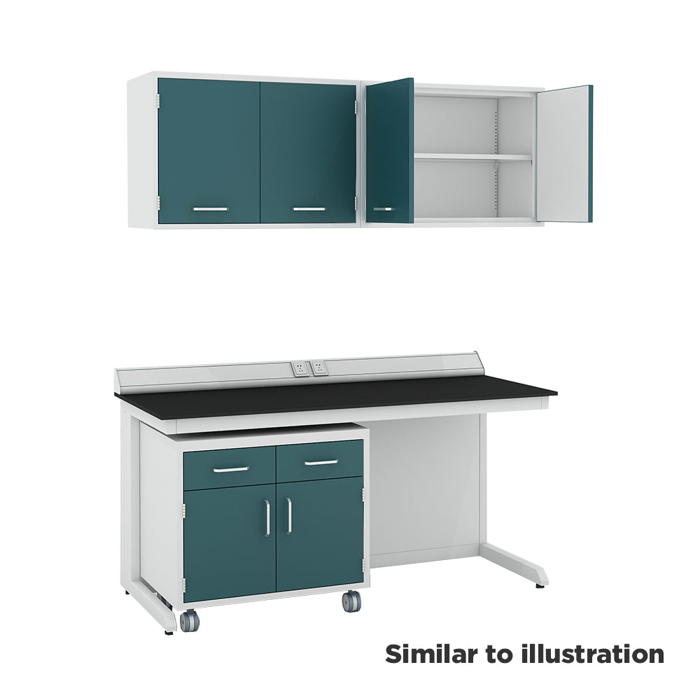 Laboratory modular cupboards
