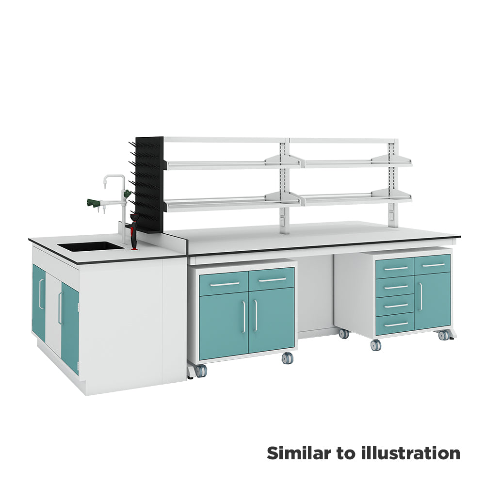 Laboratory reagent and Trespa® TopLab® PLUS shelving