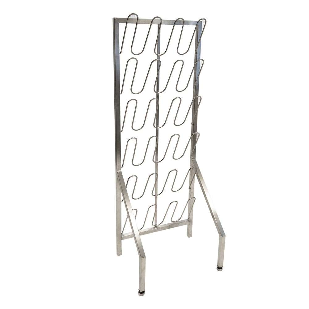 Pedestal shoe rack