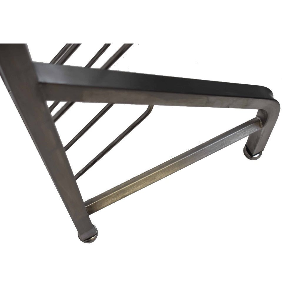 Pedestal shoe rack