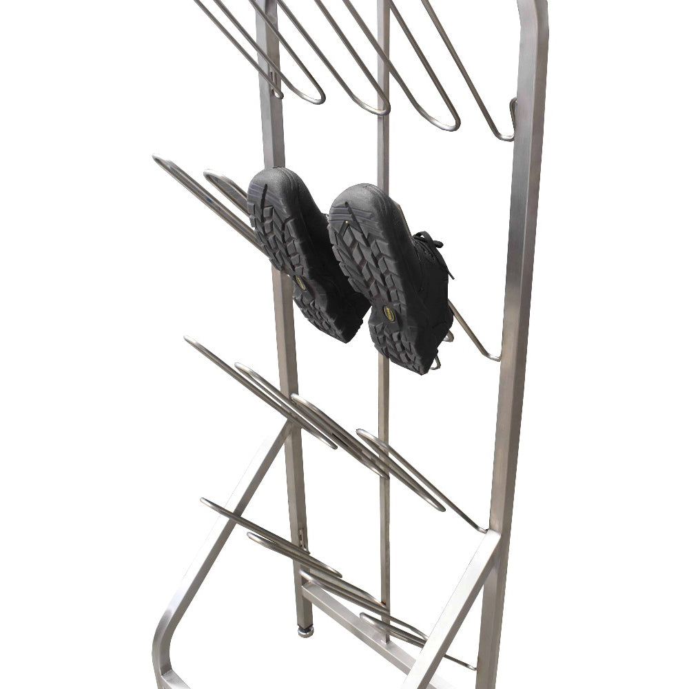 Mobile shoe rack