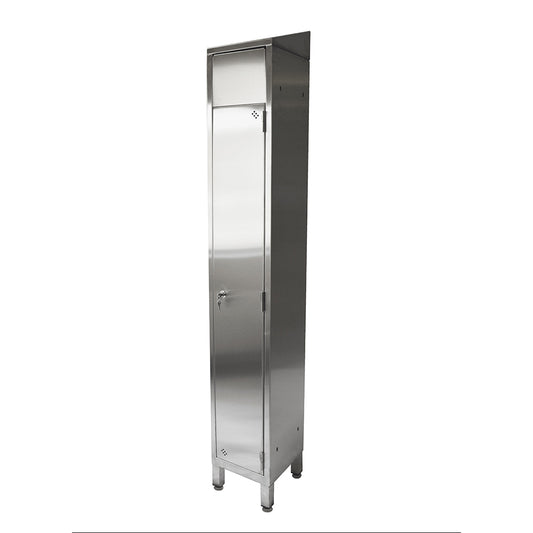 Stainless steel dirty laundry lockers
