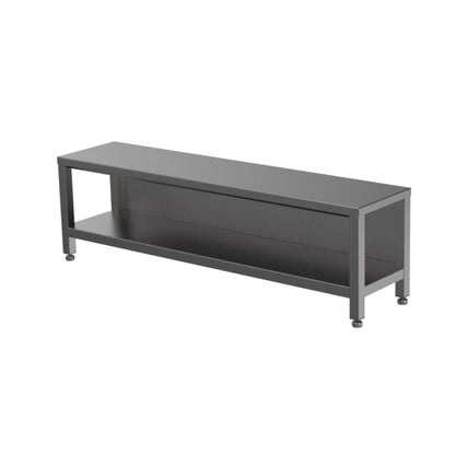 Enclosed seating bench