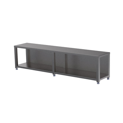 Enclosed seating bench