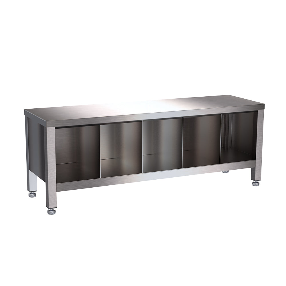 Seating bench with compartments