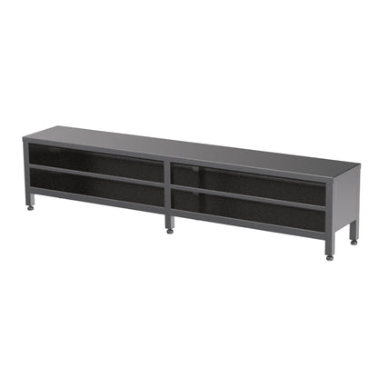 Enclosed seating bench