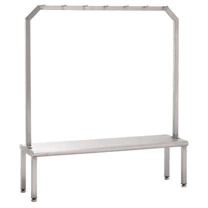 Seating/Step over bench with hanging rack