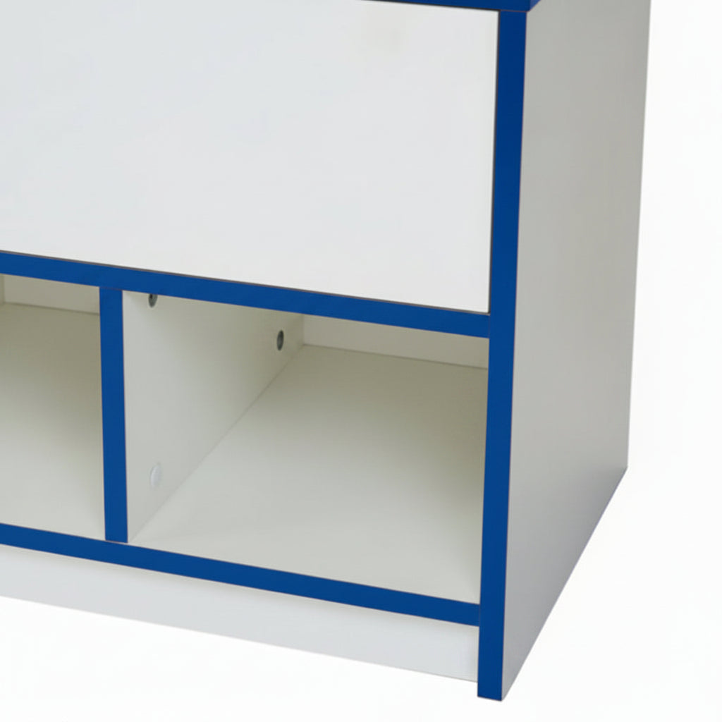 Hygienic composite seating benches