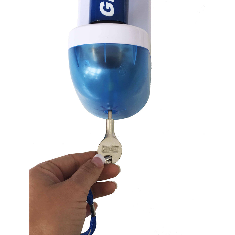 Hygienic door pull handle replacement key
