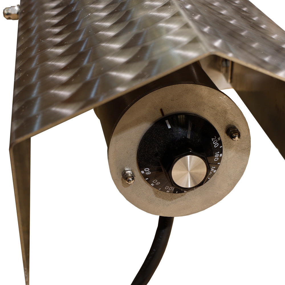 Electric commercial boiling pan with indirect heat