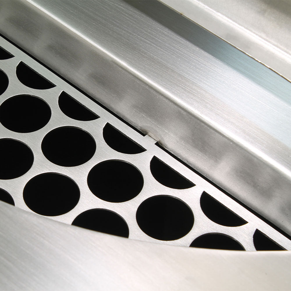 Mobile electric commercial boiling pan with indirect heat and pneumatic stirrer, 400L