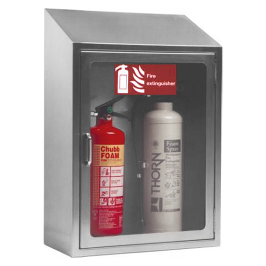 Fire extinguisher cabinets