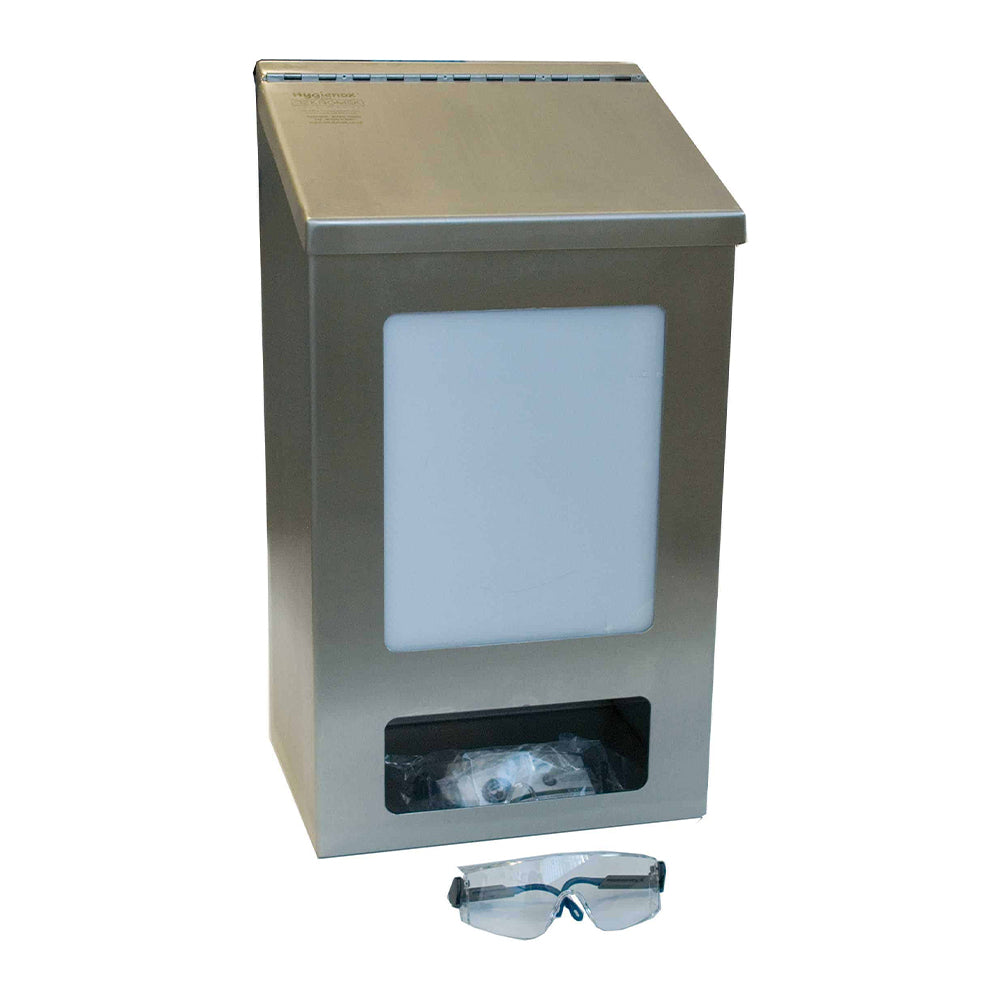 PPE dispenser with extra large slot