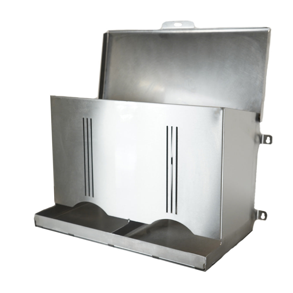 Front access PPE dispensers