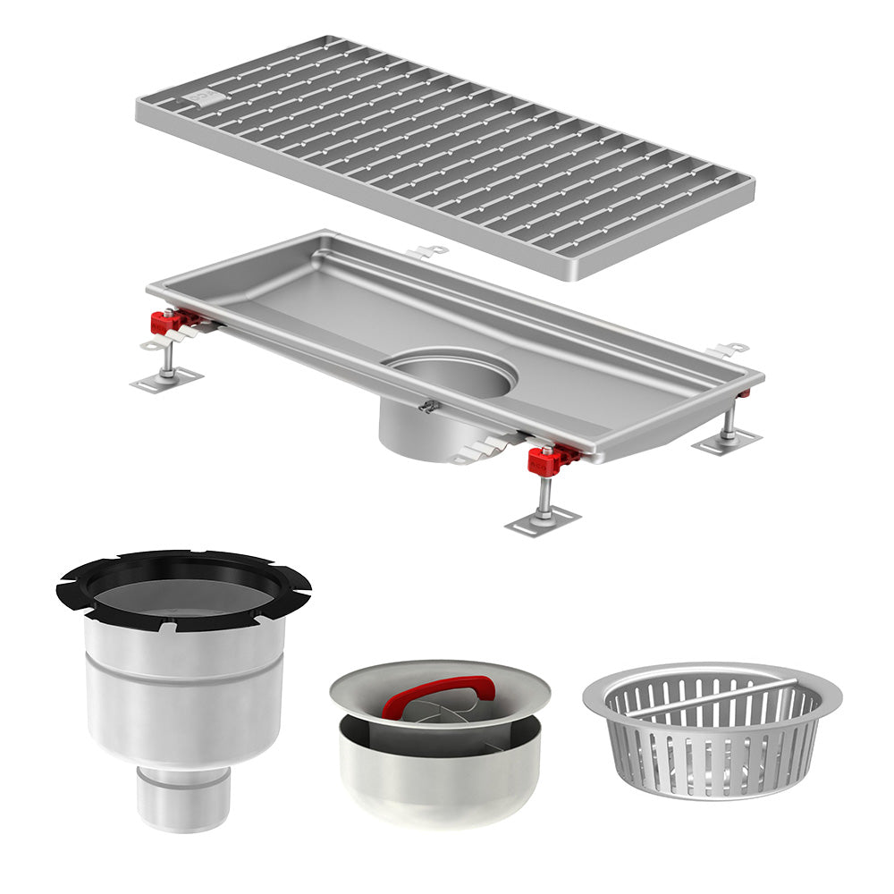 Aco Hygiene First® drainage channel kit standard edge