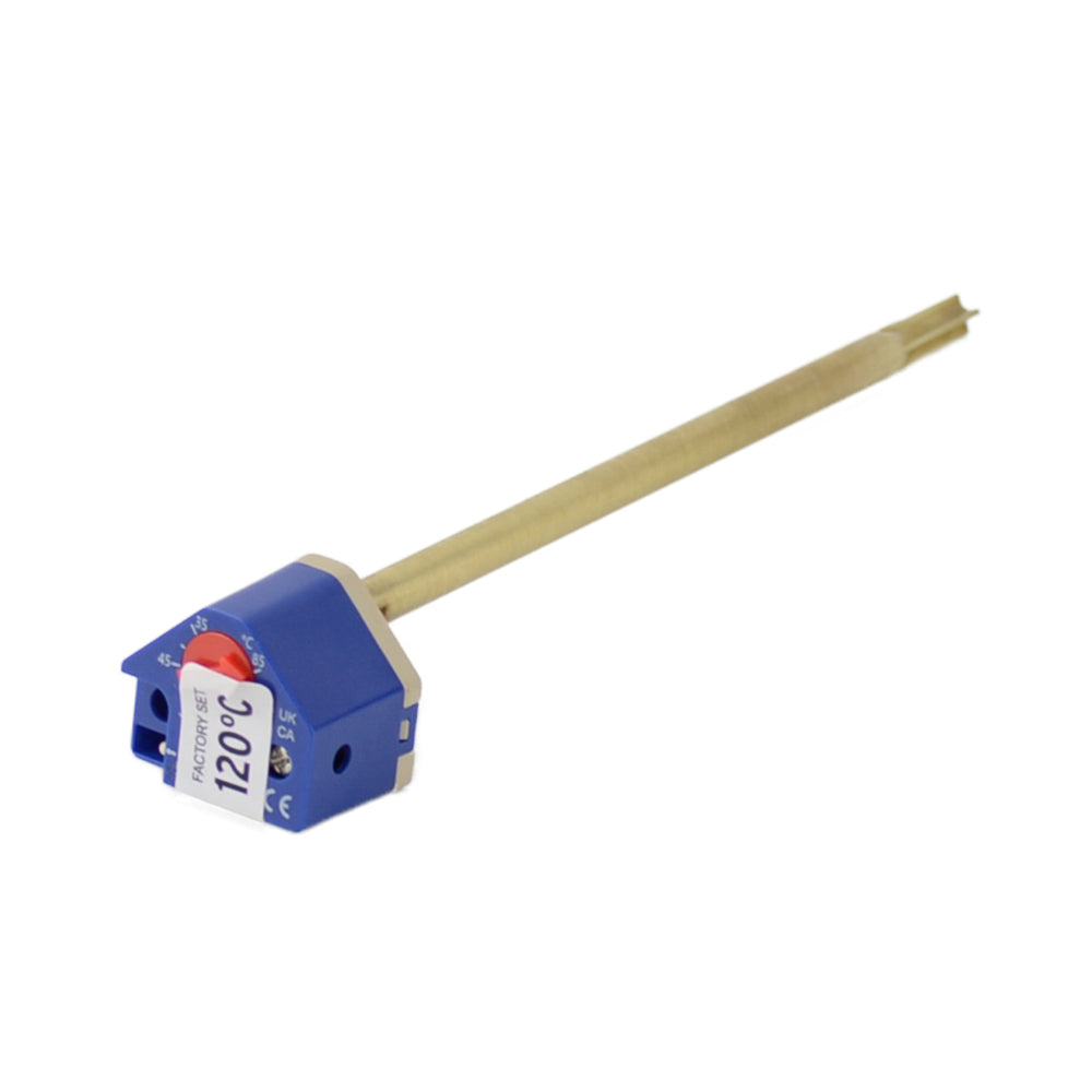 Low water thermostat for 6/12 knife steriliser