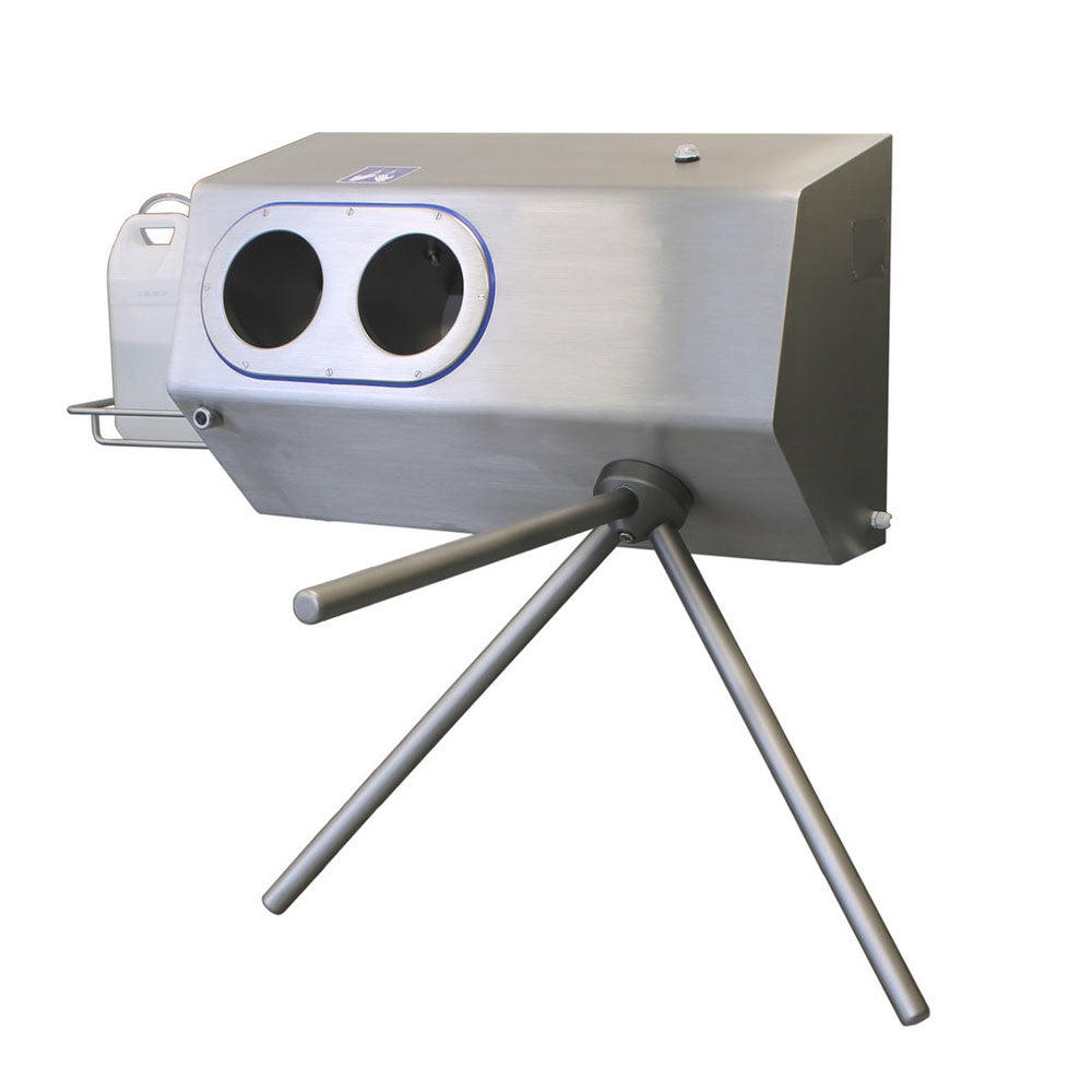 Wall mounted turnstile