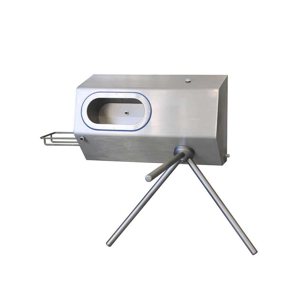 Wall mounted turnstile