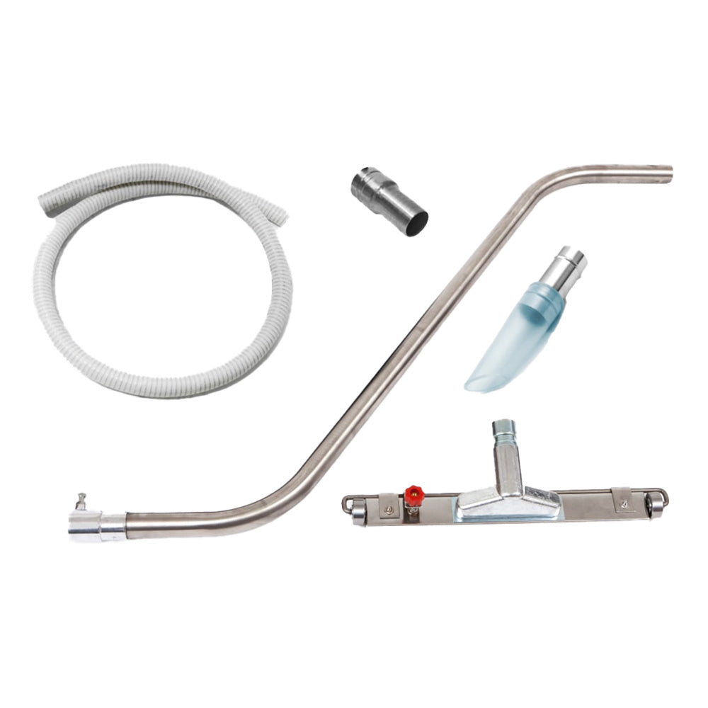 Delfin autoclavable vacuum accessory kit for wet and dry cleanroom use