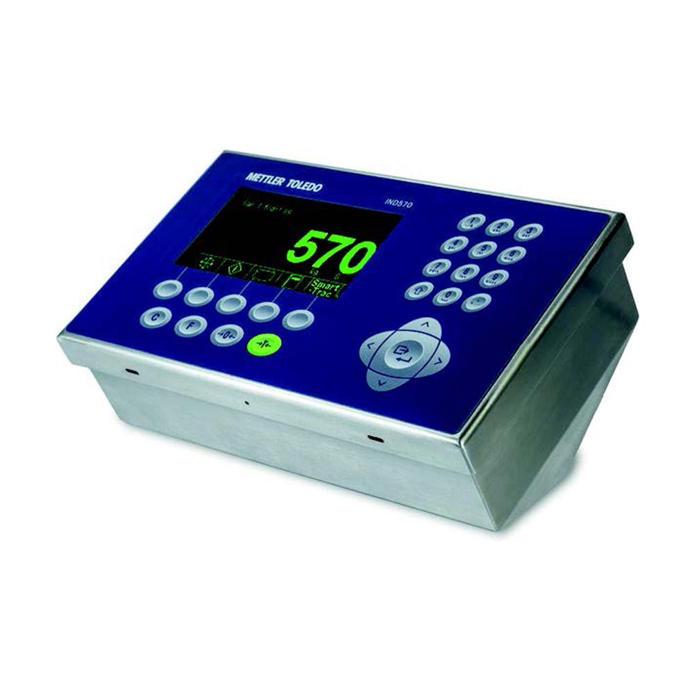 Pneumatic mobile weighing scale for 200L/300L tote bins with IND570 terminal