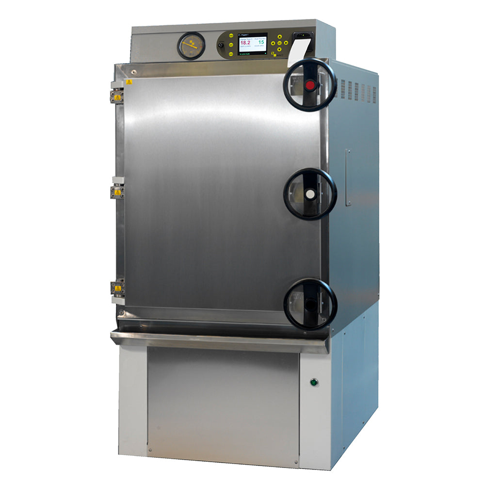 Priorclave Base rectangular chamber front loading autoclaves, electrically heated