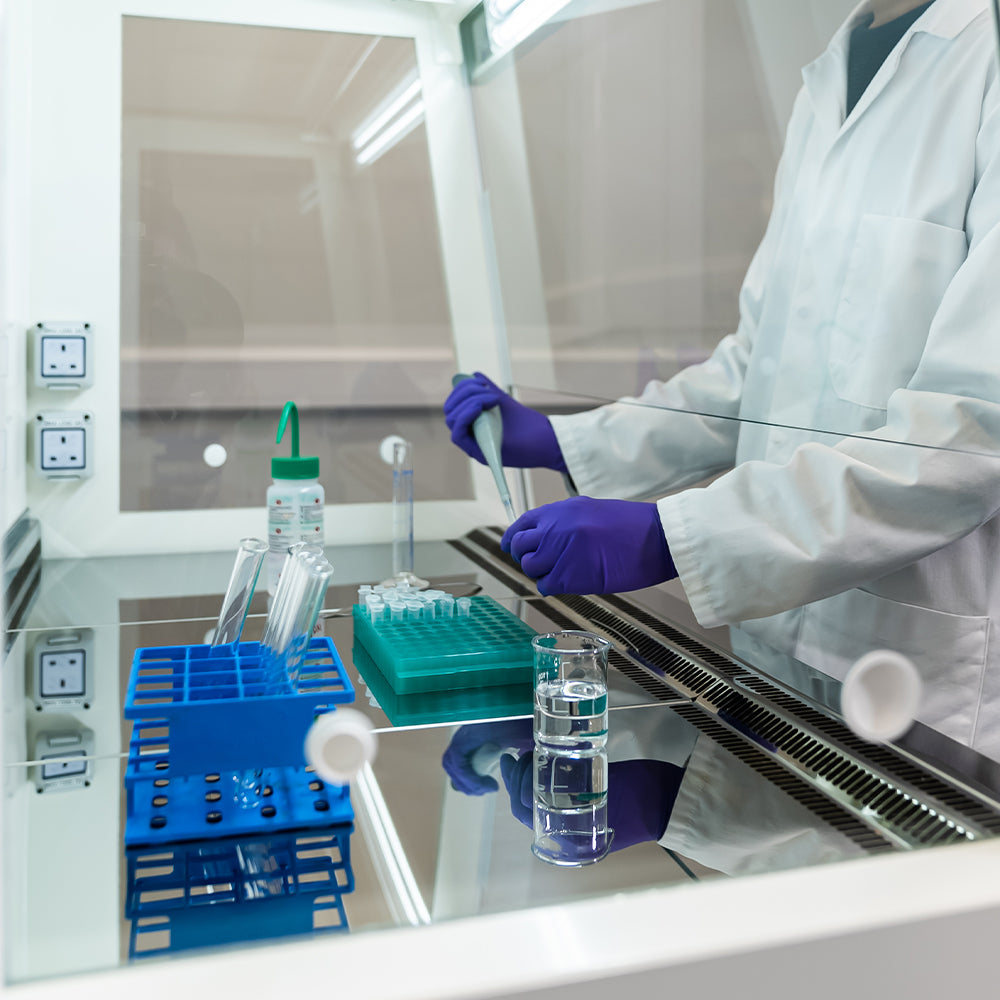 Monmouth Class II biological safety cabinet with visionaire® touch screen