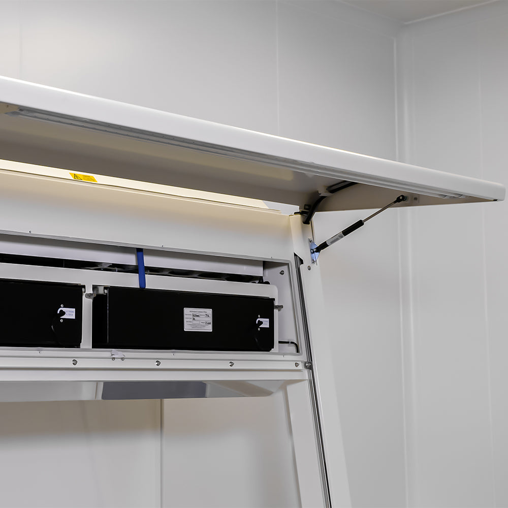 Monmouth Circulaire® fume cupboard with visionaire® touch screen