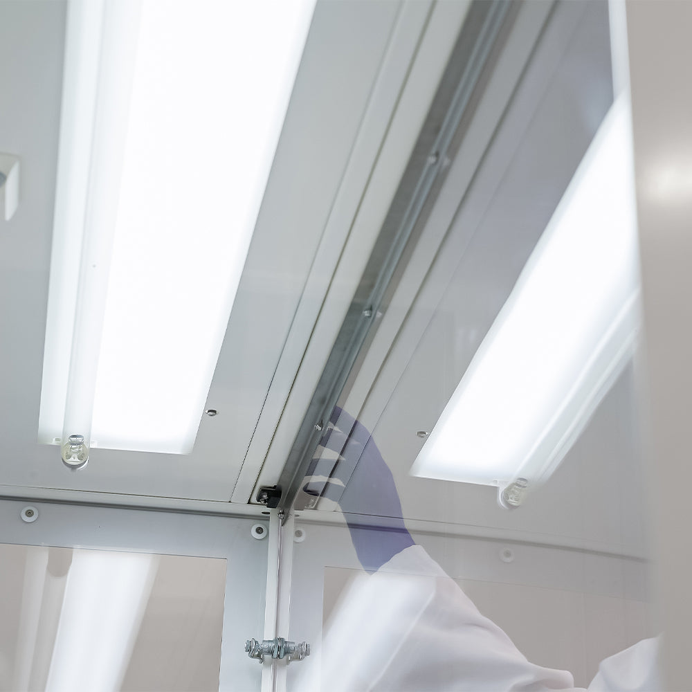 Monmouth Circulaire® laminar flow cupboard with visionaire® touch screen