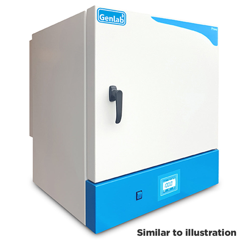 Genlab Prime benchtop stainless steel incubators with fan assisted up to 100°C