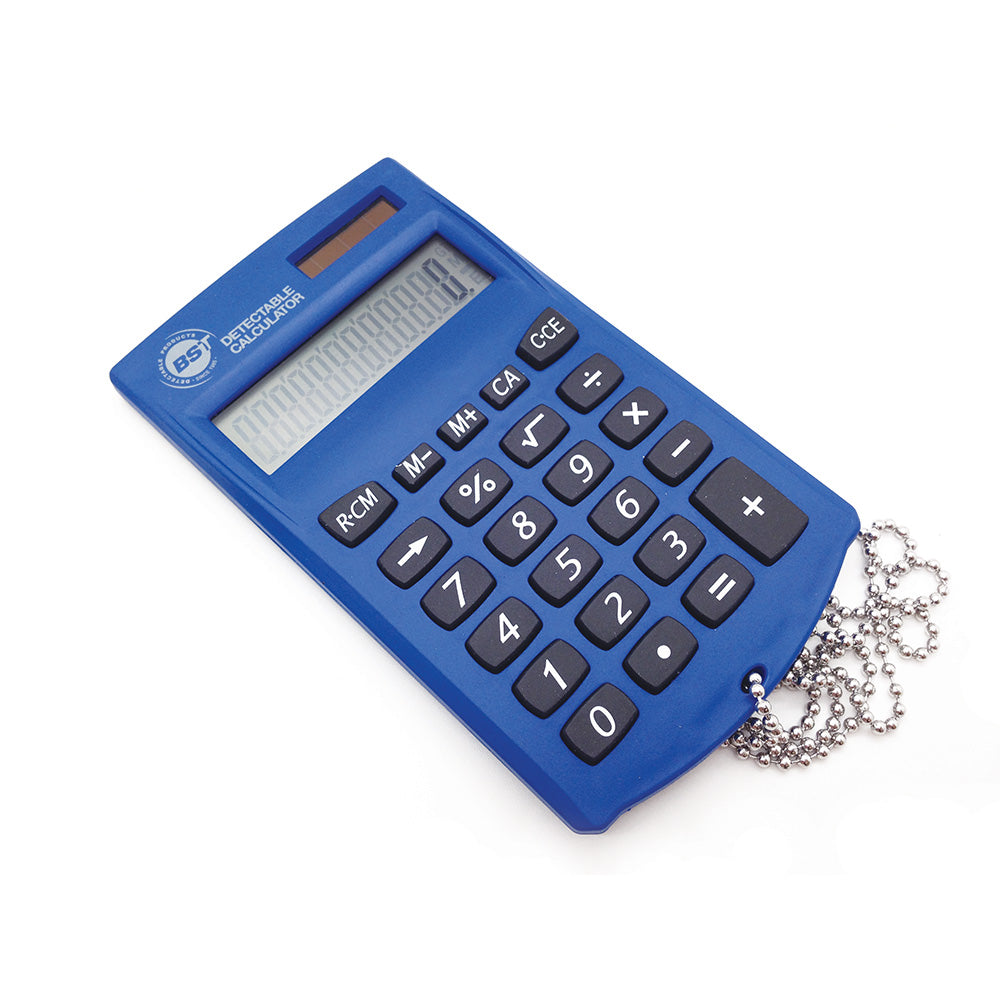 BST metal detectable pocket calculator