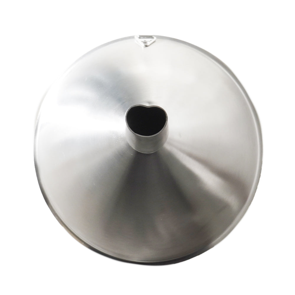 Stainless steel funnel