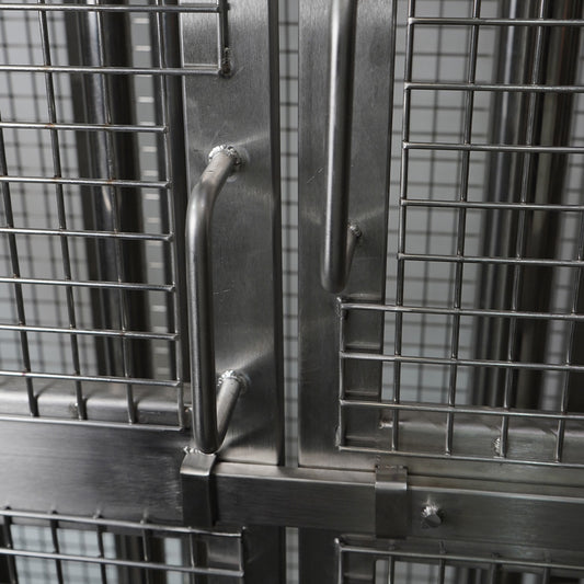 Stainless steel pneumatic twin cheese press
