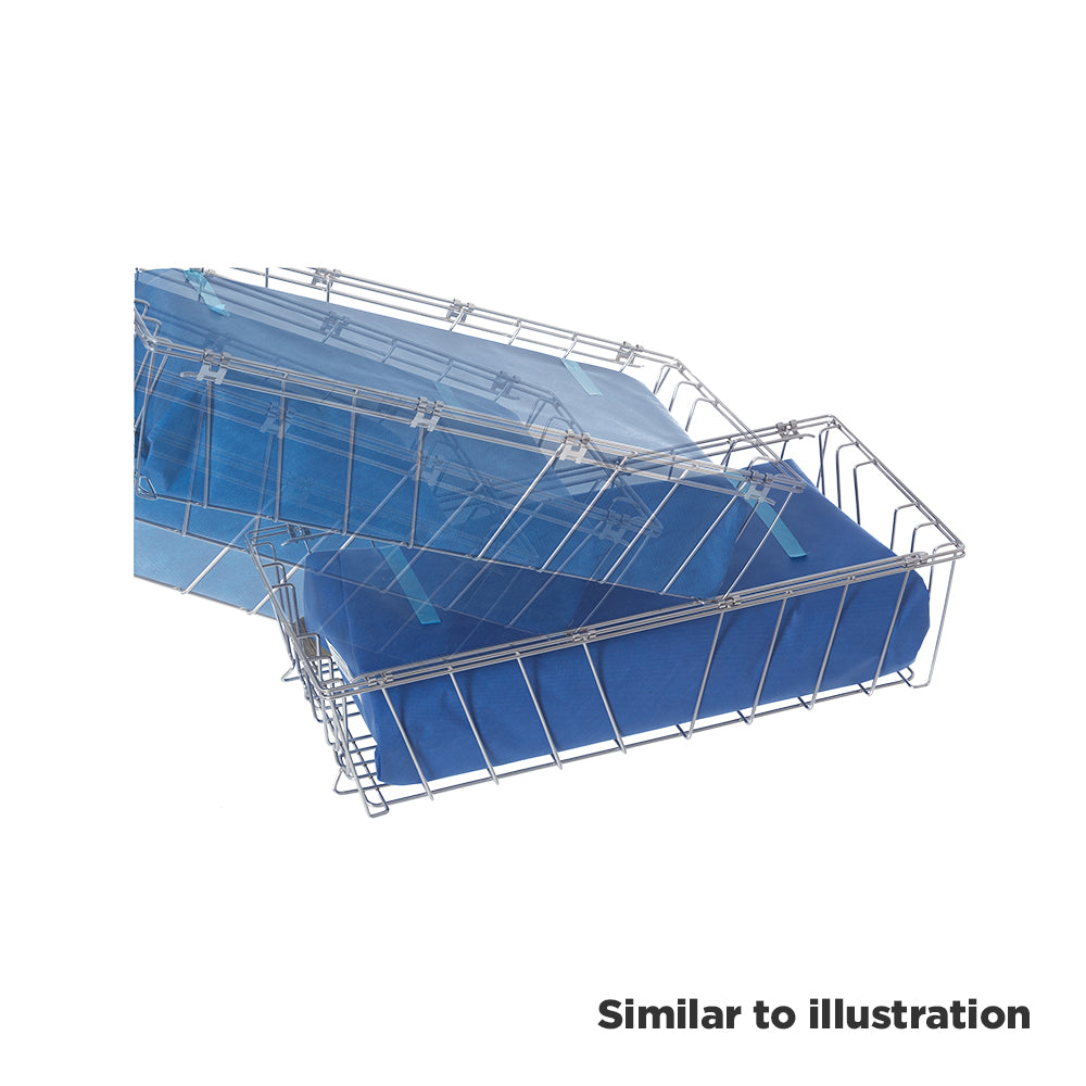 Hupfer sterile stainless steel nestable baskets