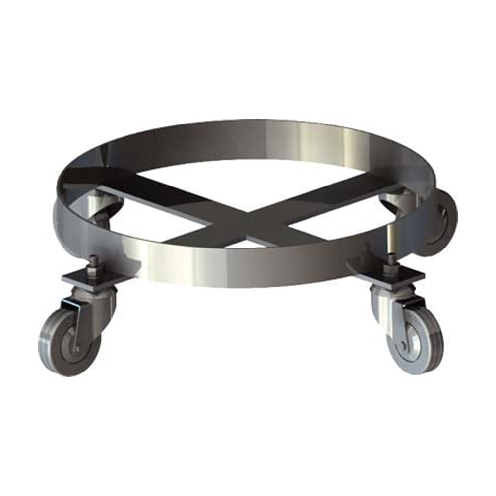 Stainless steel circular dollies