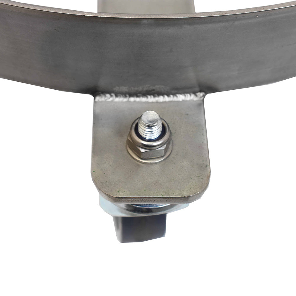 Stainless steel circular dollies