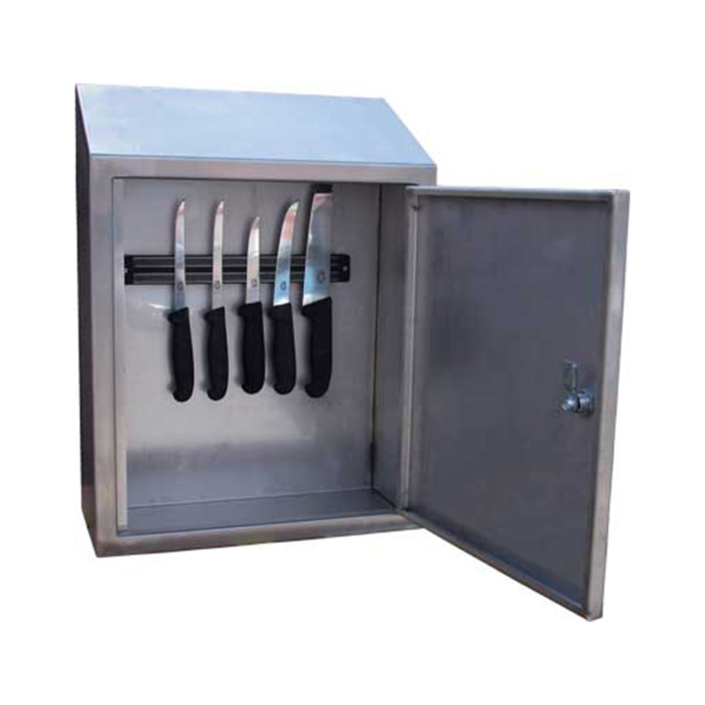 Wall mounted knife cabinet