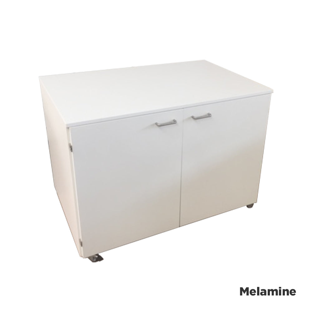 Laboratory under-bench double-door cupboard 1000mm wide