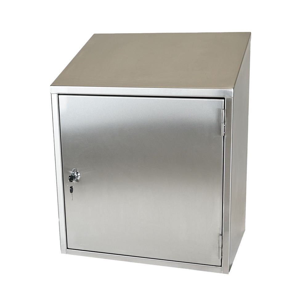 Hinged lockable door wall cupboard