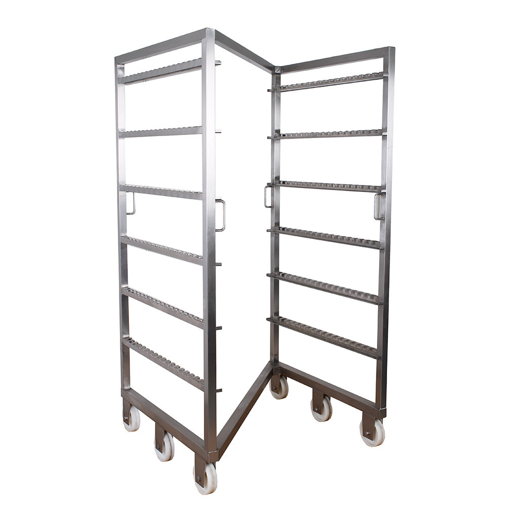 Z type smokehouse trolley for sticks and stick & trays