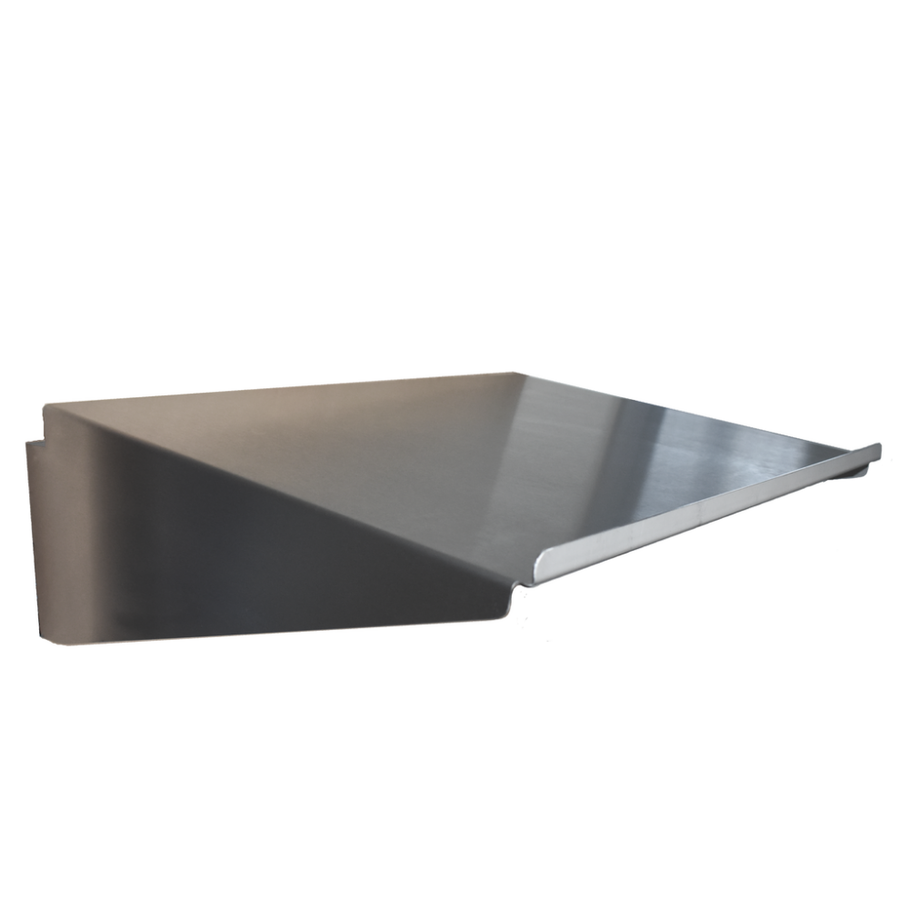 Stainless steel wall mounted lectern