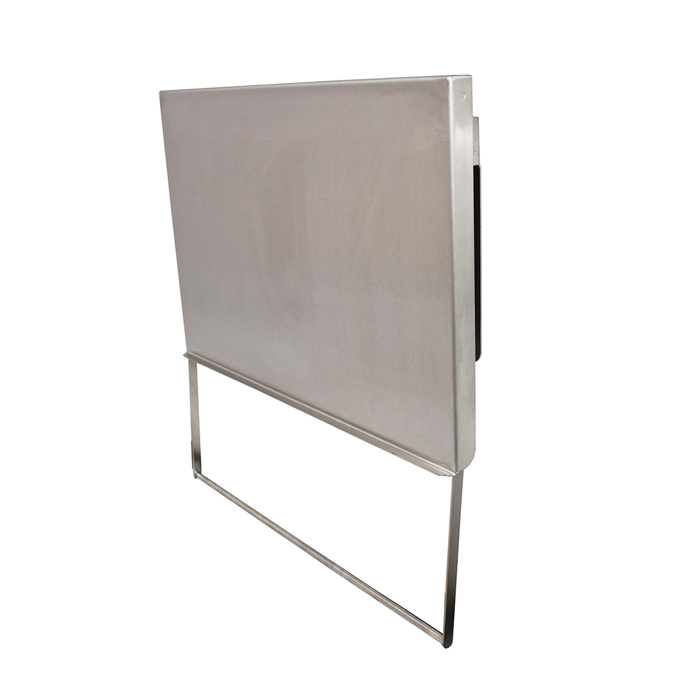 Stainless steel wall mounted lectern