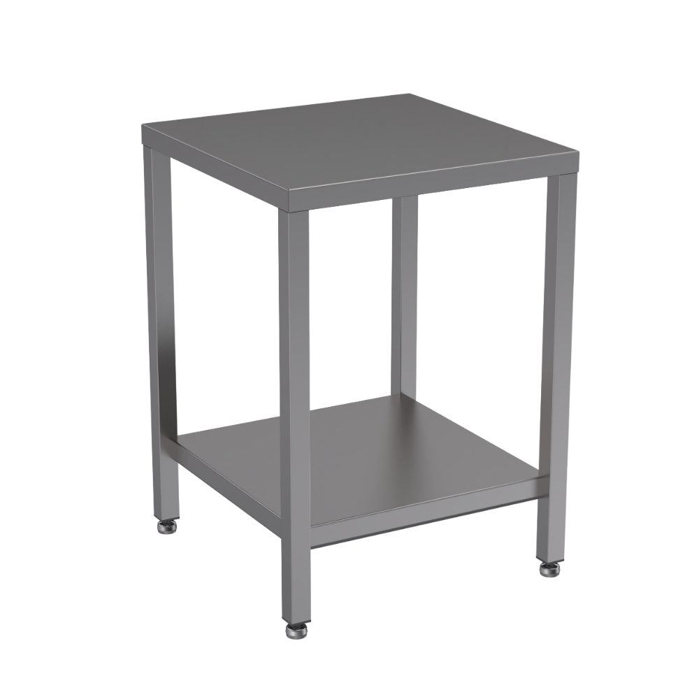 Stainless steel heavy duty table with undershelf