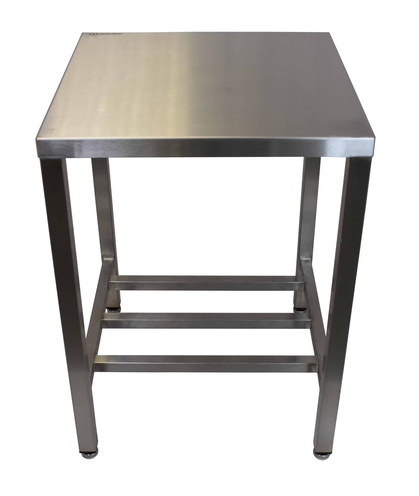 Stainless steel heavy duty table with multibar undershelf