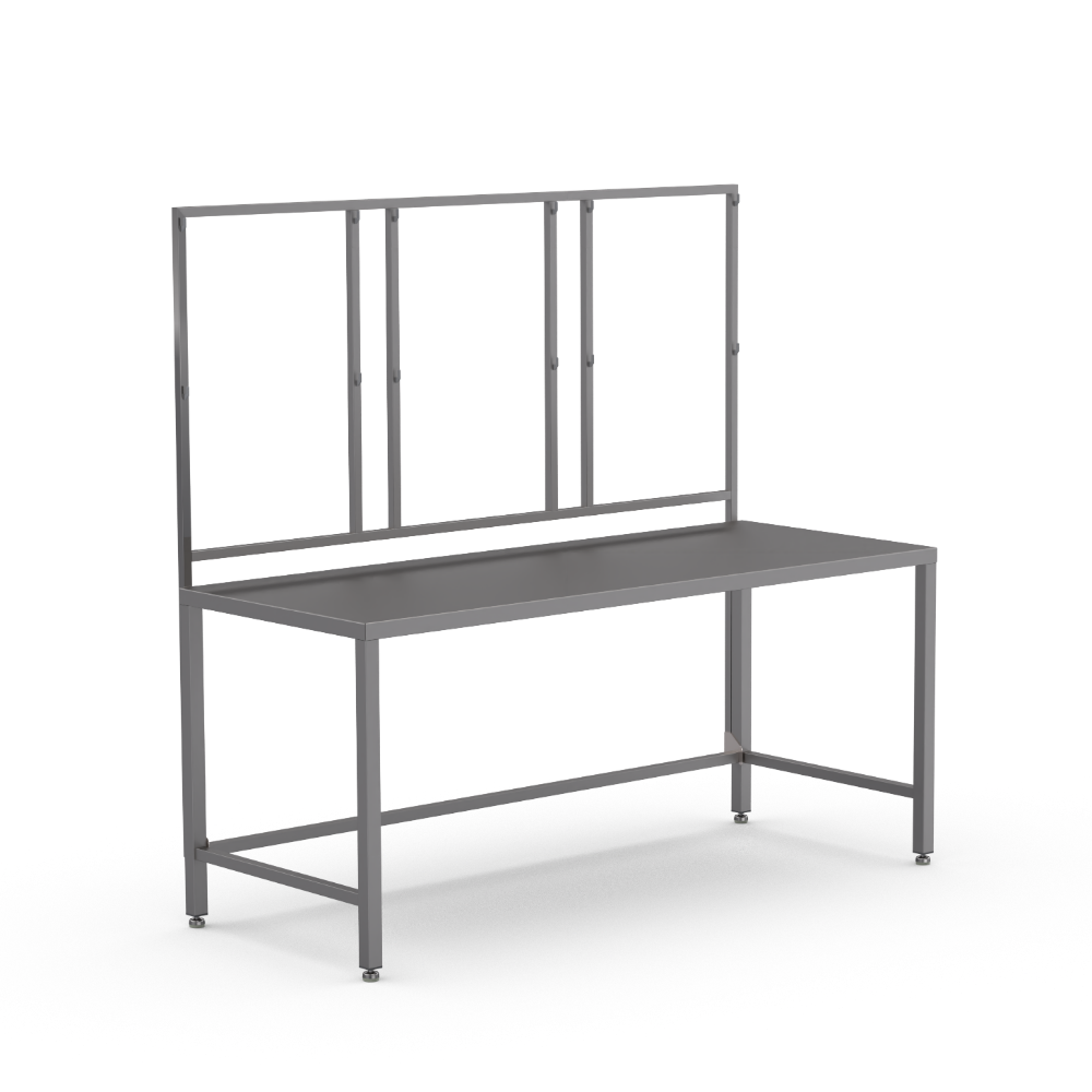 Stainless steel modular workstation