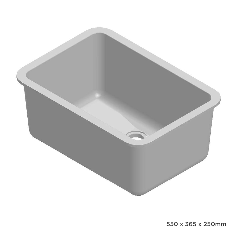 Epoxy resin sinks